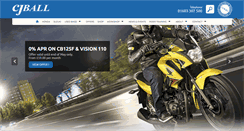 Desktop Screenshot of cjball.co.uk